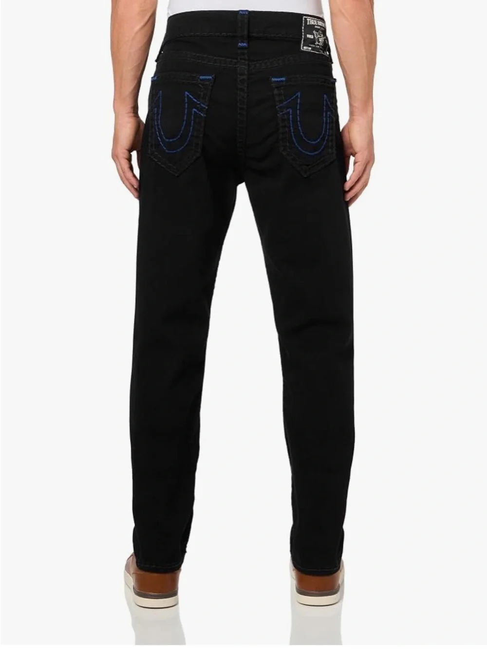 TRUE RELIGION🔹Blue Stitching ‘Rocco’ Relaxed Skinny